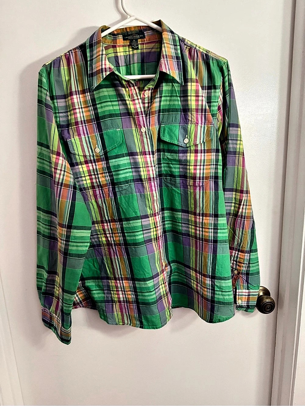 Lauren Jeans Co. Ralph Lauren Jeans Co. Plaid Button-Down Shirt Plaid